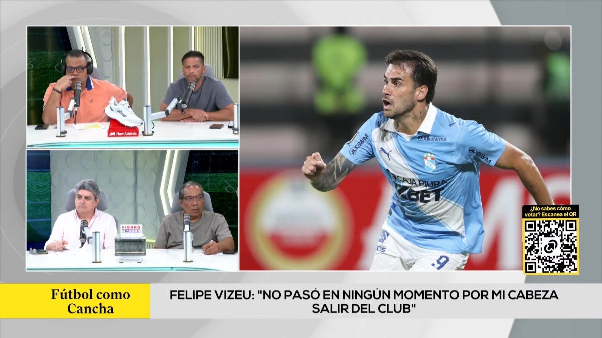 La palabra de Felipe Vizeu en Fútbol como cancha tras anotar en Copa Libertadores