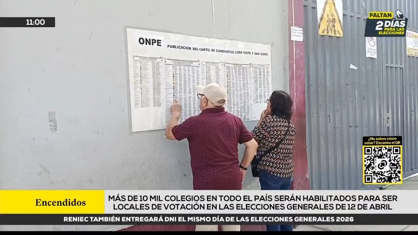 Elecciones 2026: más de 10 mil colegios en todo el país serán habilitados para ser locales de votación