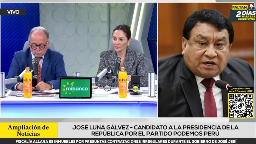 José Luna dice que el actual Congreso 