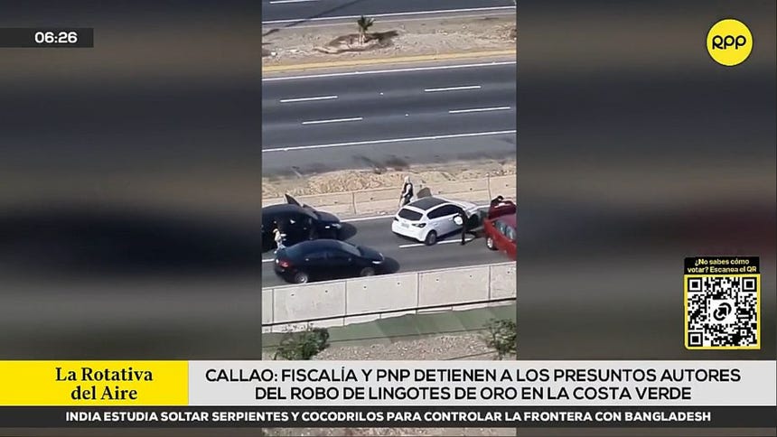 Cayeron ‘Los Injertos del Callao y Ventanilla’: delincuentes habrían ejecutado robo de lingotes de oro en la Costa Verde