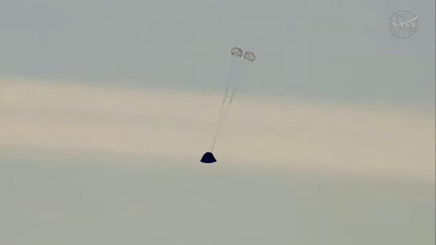 Astronautas de Artemis II entran a la atmósfera terrestre tras histórica misión a la Luna