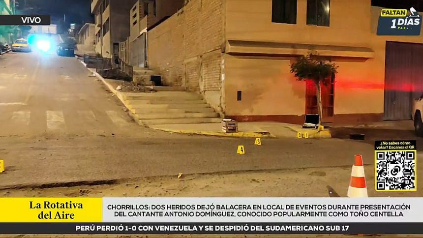 Chorrillos: PNP investiga ataque armado afuera de local donde se presentaba Toño Centella