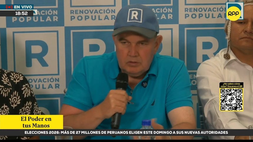 Rafael López Aliaga sobre Elecciones 2026: 