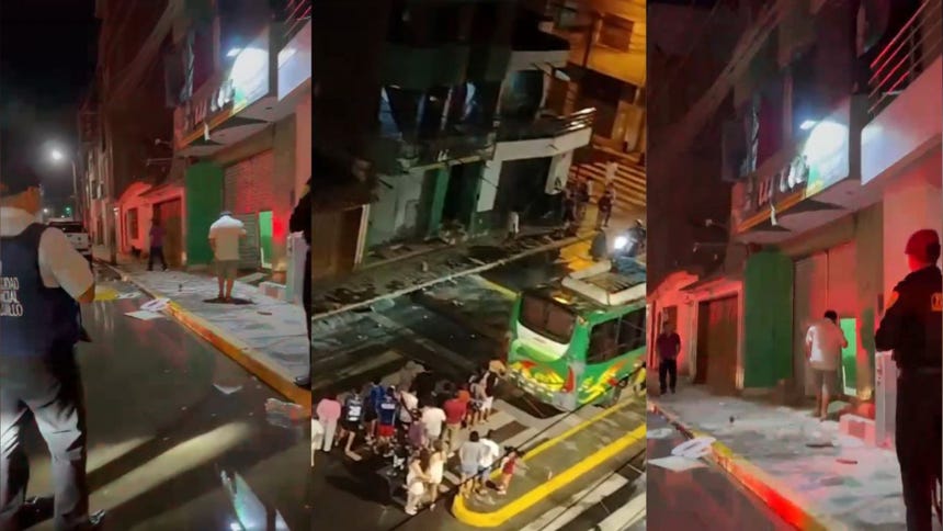 Trujillo: detonan explosivo en local de empresa de transportes a pocas horas del inicio de las elecciones