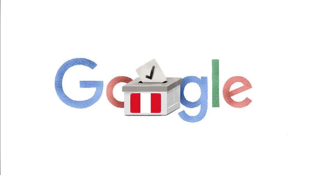 Google dedica 'doodle' a las elecciones en Perú