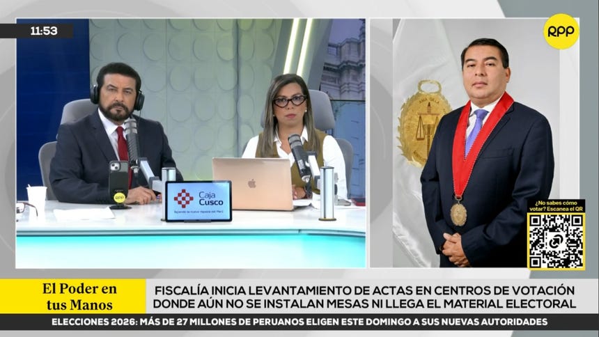 Fiscalía constató problemas logísticos en instalación de mesas de sufragio en Lima Metropolitana