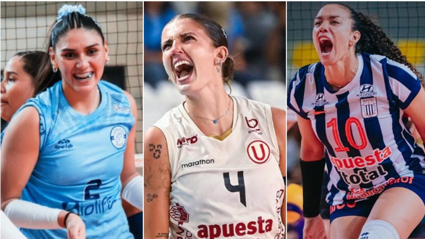 Alianza y Universitario en la lista: conoce el ranking de las mayores anotadoras tras semifinales de Liga Peruana de Vóley