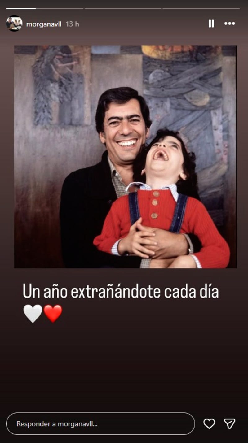 Morgana Vargas Llosa compartió inéditas fotos junto a su padre Mario Vargas Llosa.