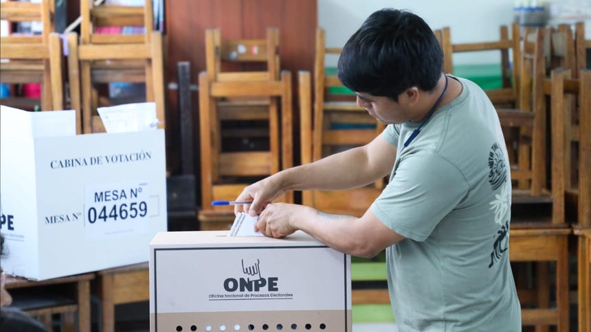 ONPE informa que se instalaron todas las mesas de sufragio este lunes 13 de abril