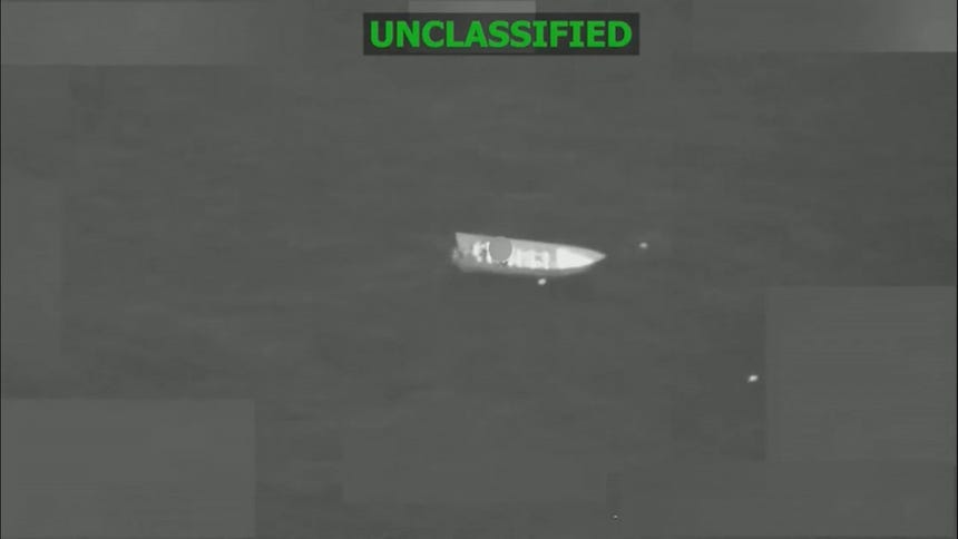 EE. UU. ataca embarcación vinculada al narcotráfico en el Pacífico y deja dos muertos [VIDEO]