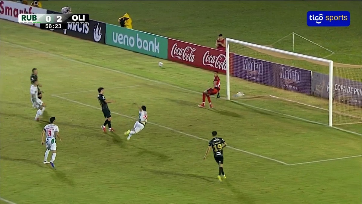 Así fue el blooper que terminó en gol a favor de Olimpia.