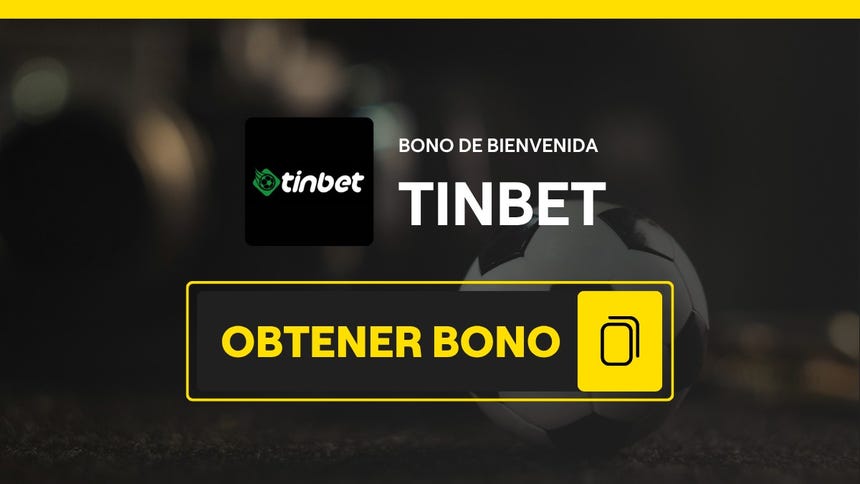 Tinbet bono de bienvenida de hasta S/ 500 para abril 2026 en Perú