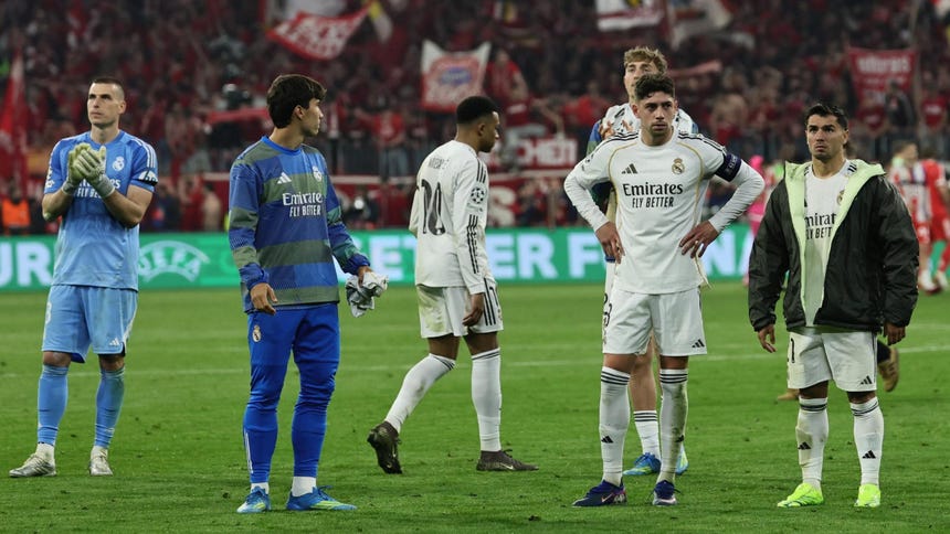 Desazón merengue: Real Madrid y los rostros tras la eliminación ante Bayern en la Champions League [FOTOS]