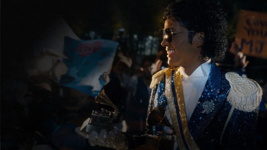 Jaafar Jackson rompió uno de los premios Grammy que Michael Jackson ganó por 'Thriller' en el rodaje del biopic