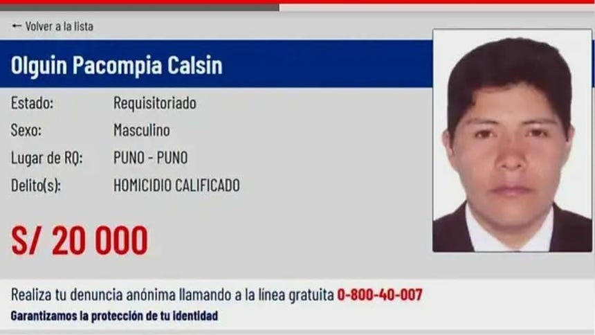 A 18 años del crimen, capturan en Sicuani al acusado de asesinar a una ciudadana alemana en Puno