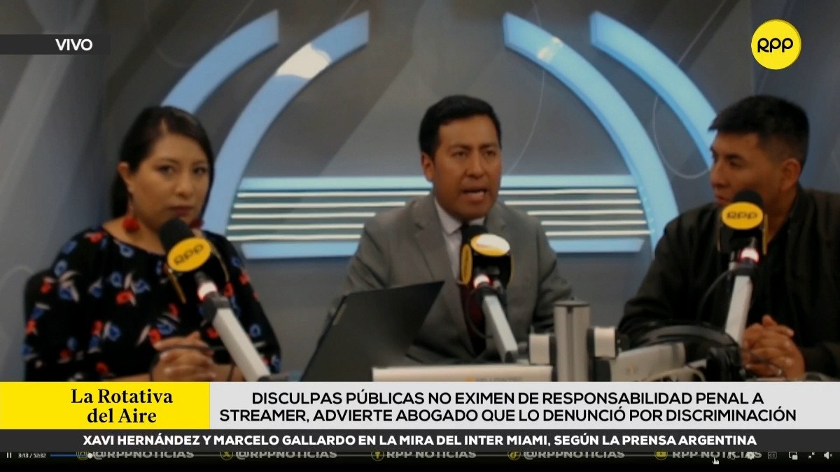 Disculpas públicas no eximen de responsabilidad penal a 'Cristorata', denunciado por discriminación, advierte abogado