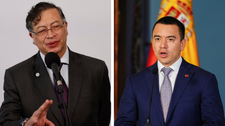 Gustavo Petro rechaza señalamiento de Daniel Noboa que lo vincula con el narcotraficante ecuatoriano ‘Fito’