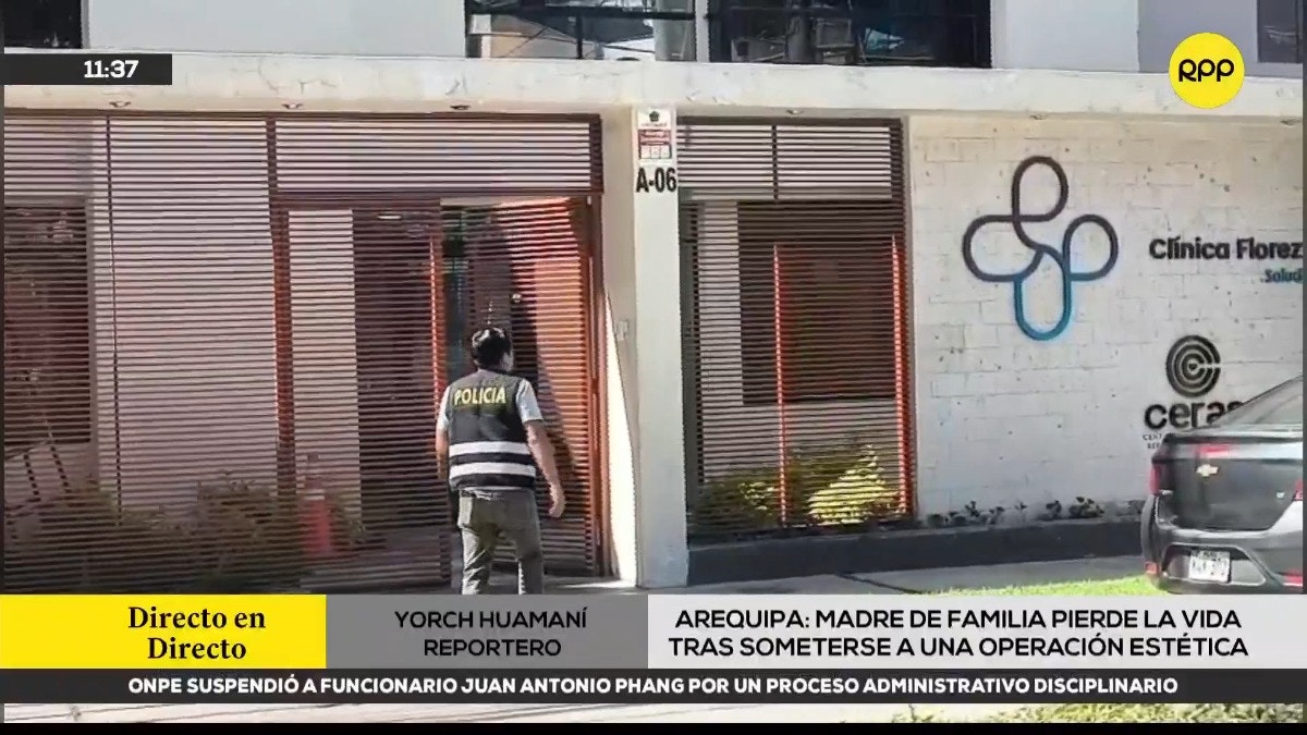Arequipa: madre de familia pierde la vida tras someterse a una operación estética en una clínica
