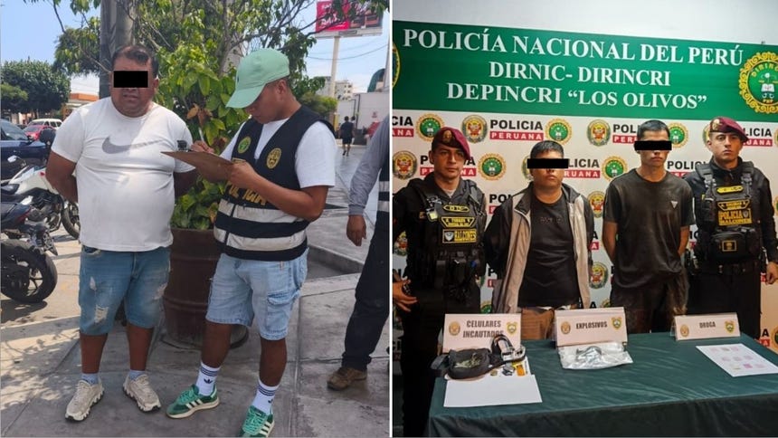 Desarticulan dos bandas criminales dedicadas a la extorsión en Lima Norte y Miraflores