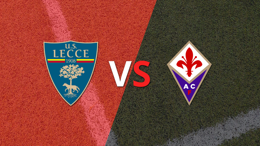Serie A: Lecce busca cortar su racha negativa ante Fiorentina