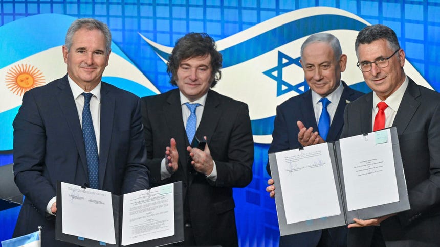 Israel y Argentina firman los 'Acuerdos de Isaac' para reforzar su alianza estratégica
