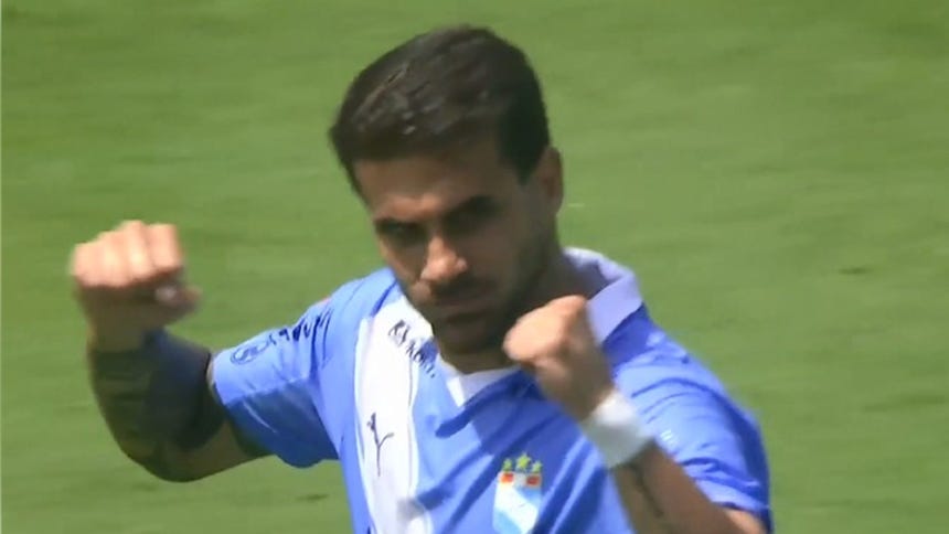 Se tiene confianza: Felipe Vizeu abrió el marcador para Sporting Cristal contra UTC [VIDEO]