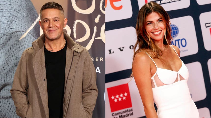 Alejandro Sanz y Stephanie Cayo sellan su amor con apasionado beso en concierto en Nueva York