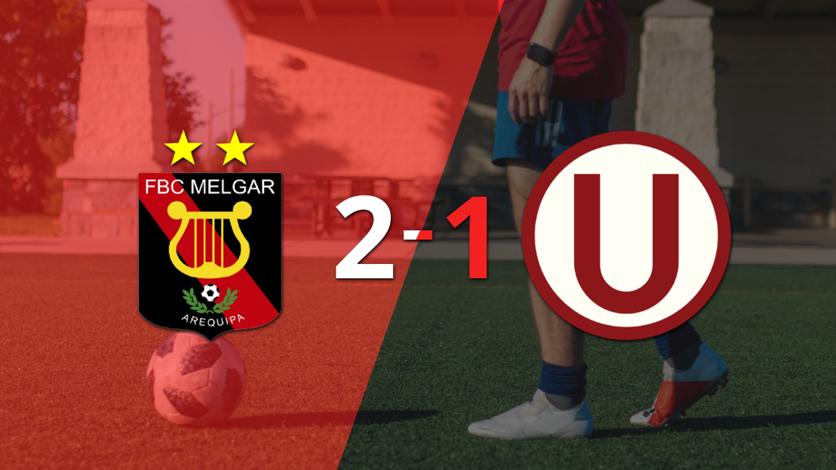 Liga 1: Universitario no pudo con Melgar y cayó por 2-1