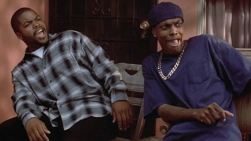 Hijo de Chris Tucker y de Ice Cube recrean icónica escena de ‘Friday’ en adelanto del Draft NFL 2026