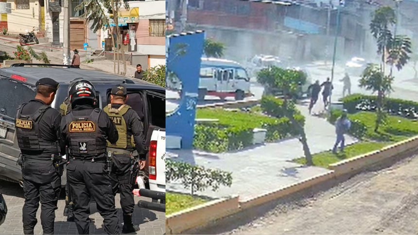 Un herido, un detenido y varios daños vehiculares deja persecución policial por varios distritos de Arequipa [VIDEO]
