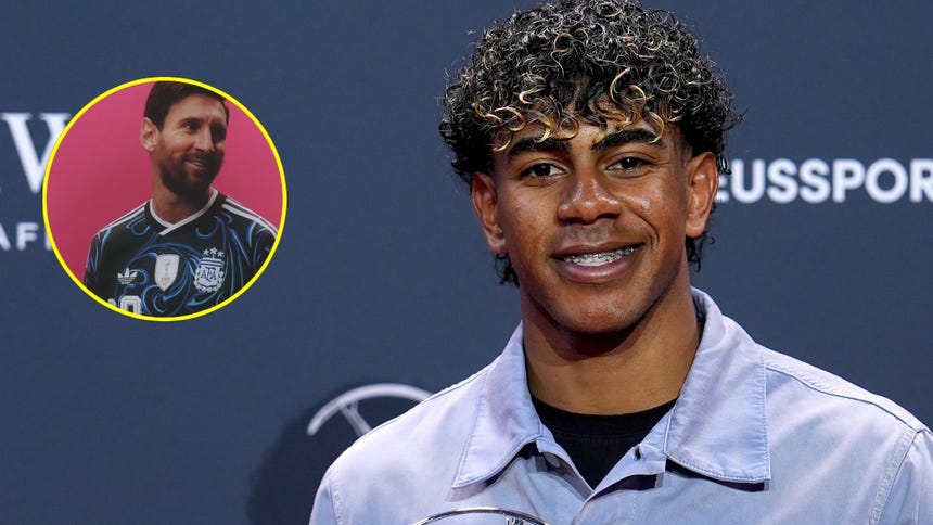 Lamine Yamal llenó de elogios a Lionel Messi: 