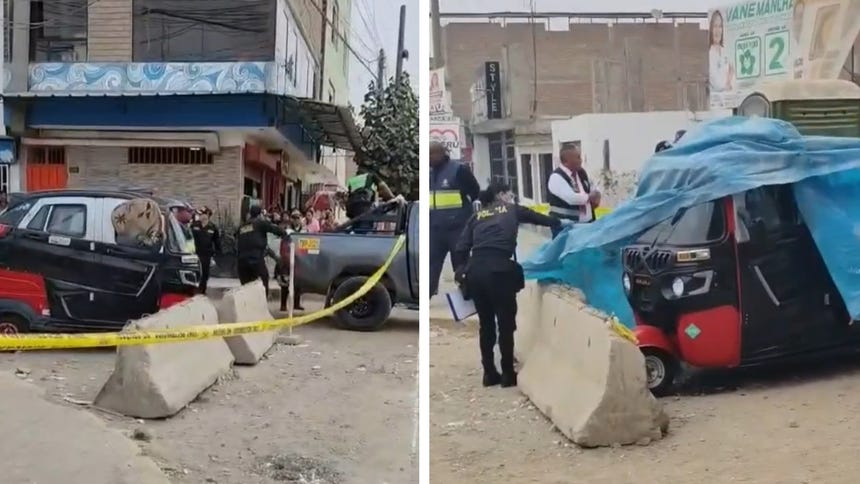 Un mototaxista fue asesinado por un desconocido que se hizo pasar por pasajero en Villa María del Triunfo