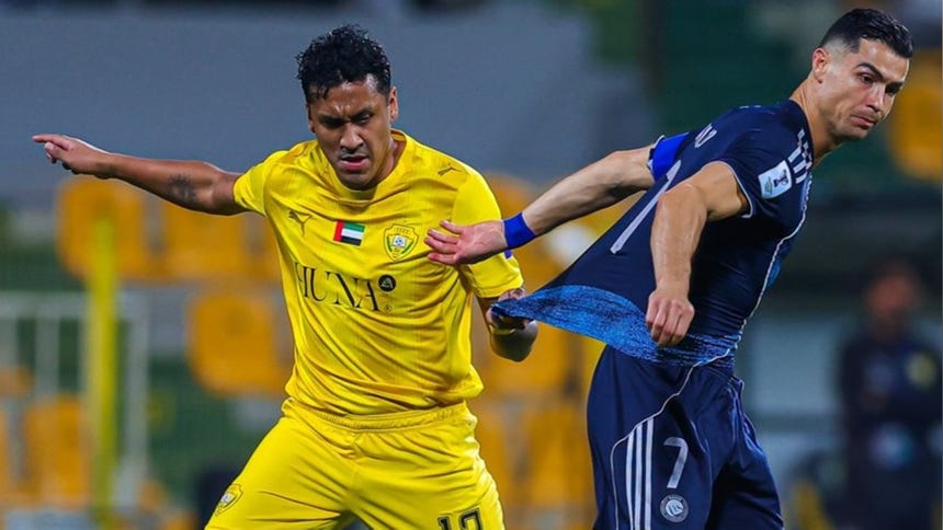 Al Nassr y su curiosa publicación sobre jugada de Cristiano Ronaldo y Renato Tapia: 