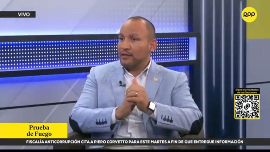 Muñante dice que suma de indicios de irregularidades sería suficiente para probar supuesto fraude electoral