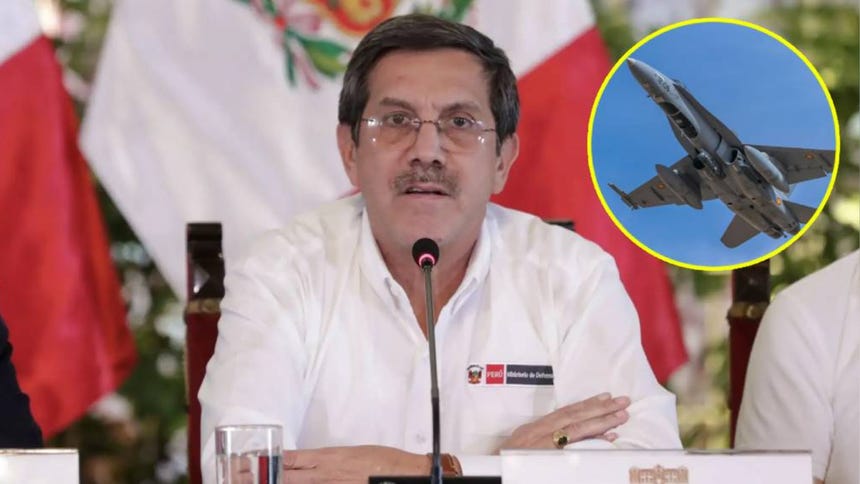 Exministro Jorge Chávez dice que el uso de aviones F-16 “no tiene ninguna limitación”