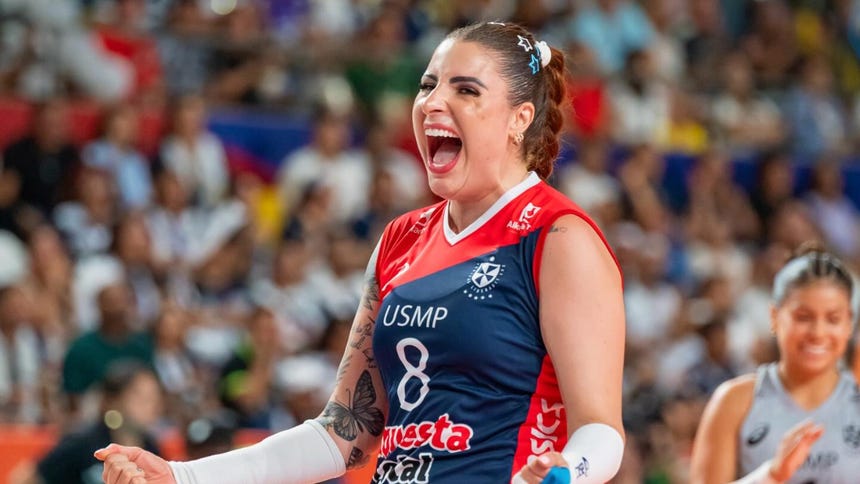 Fernanda Tomé y las claves de la victoria de San Martín en la primera final de la Liga Peruana de Vóley