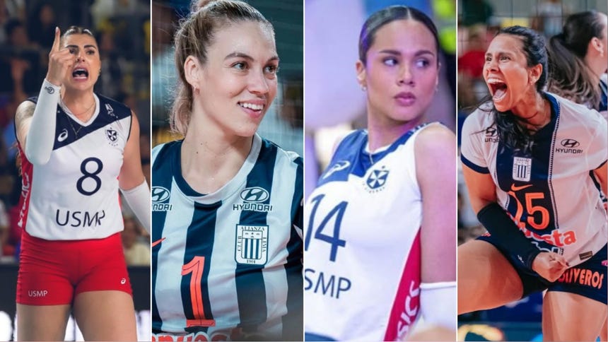 Alianza Lima vs San Martin: estas son las figuras de cara a la vuelta de la final de la Liga Peruana de Vóley