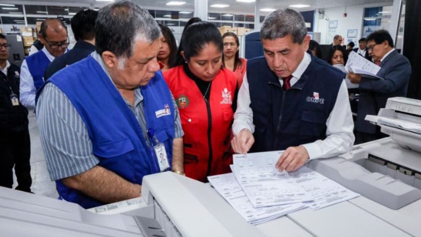 Elecciones 2026: ONPE anuncia que ya procesó el 100 % de las actas electorales presidenciales