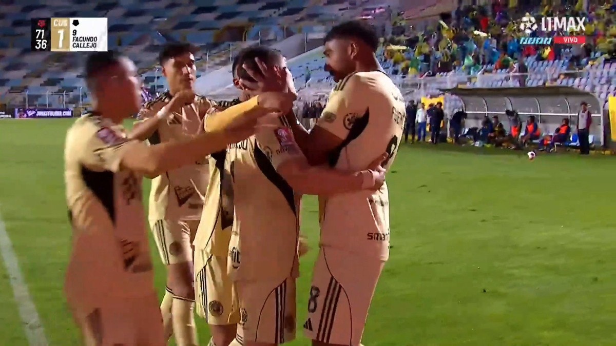 Facundo Callejo anotó el 1-0 de Cusco FC.