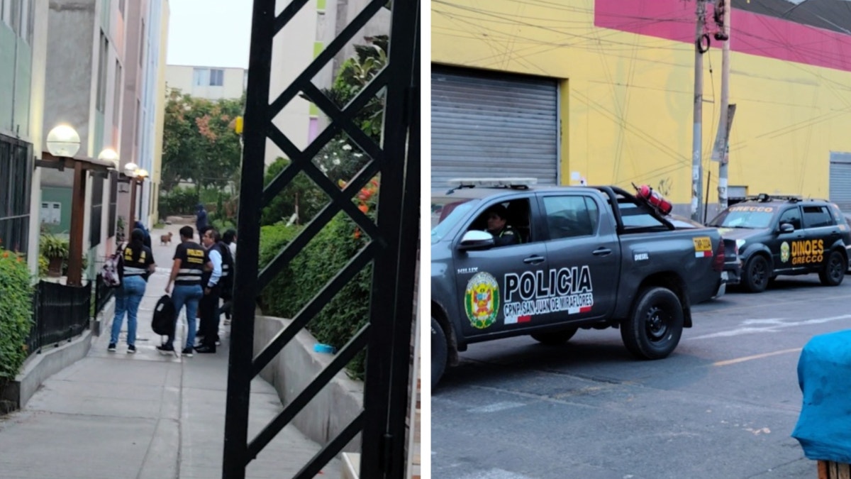 La intervención forma parte del allanamiento dispuesto por el Poder Judicial en 13 inmuebles de Lima, Cajamarca y Huánuco. 