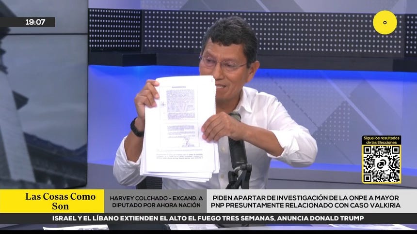 Harvey Colchado denuncia que han 