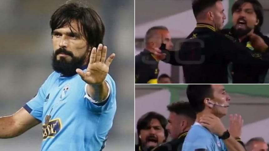 Jorge Cazulo y su airada reacción por un supuesto penal no cobrado ante Boca Juniors [VIDEO]