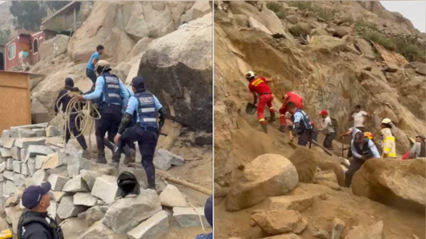 Tragedia en Lurigancho-Chosica: padre de familia muere tras derrumbe de piedras mientras construía su casa