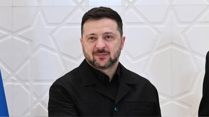 Volodímir Zelenski propone celebrar negociaciones con Rusia en Azerbaiyán