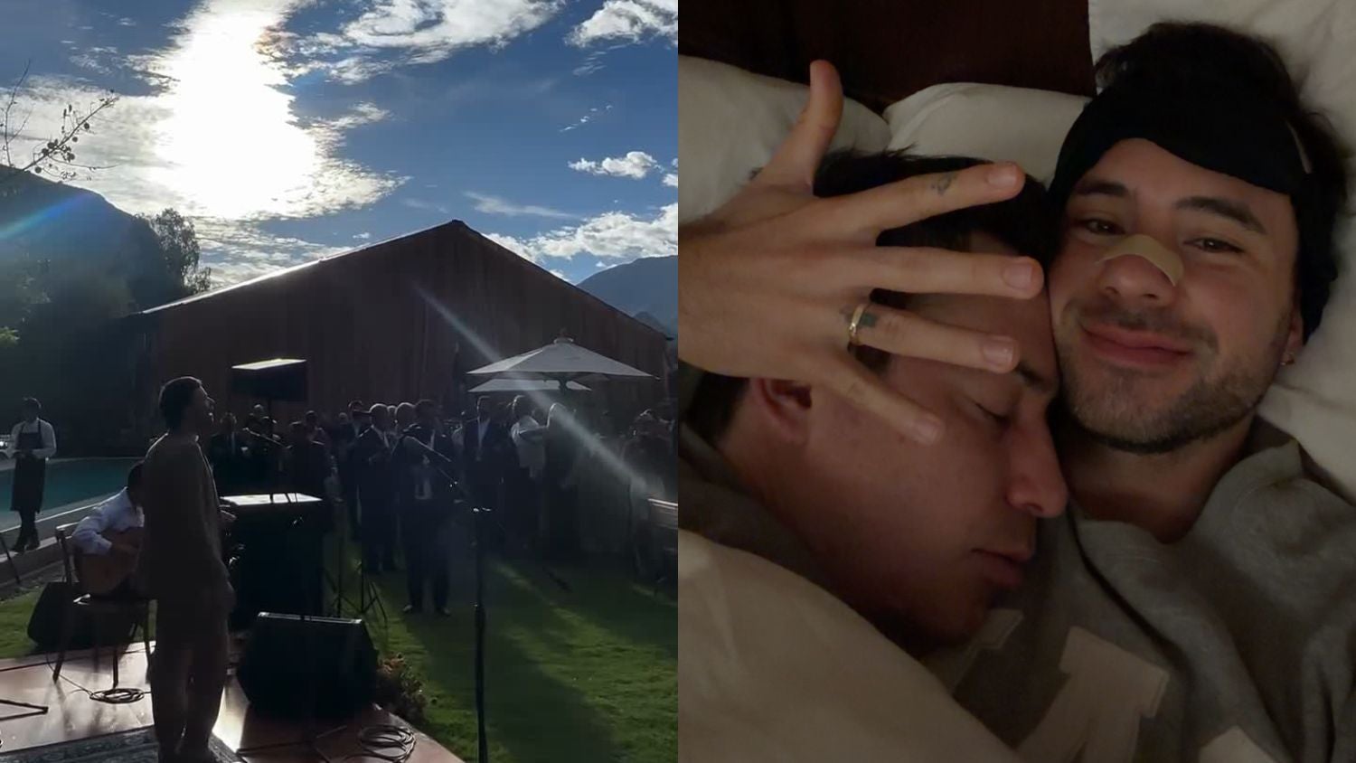 Bruno Ascenzo y Adrián Bello se casaron