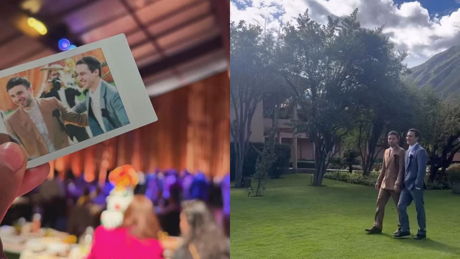 Bruno Ascenzo y Adrián Bello se casaron