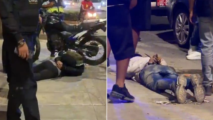 Dos hombres fueron detenidos tras intento de robo de celular a un joven en Los Olivos