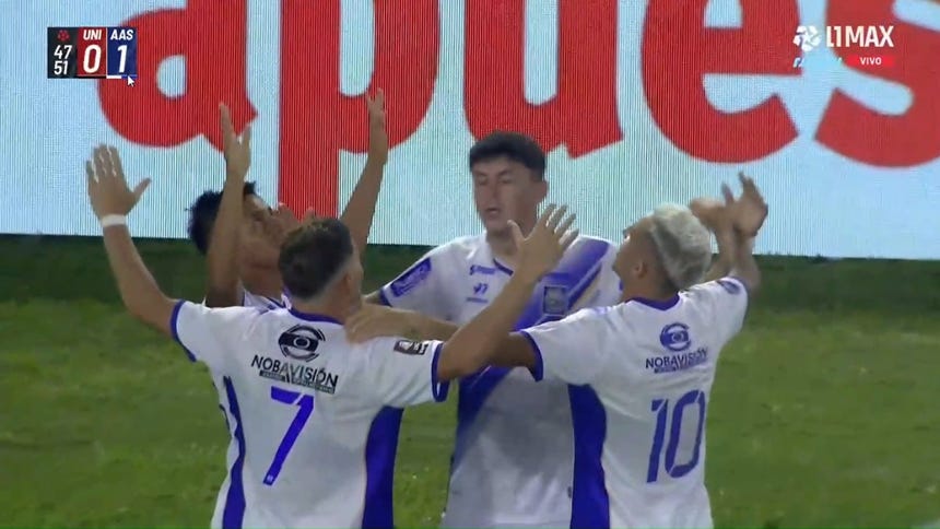 ¡Qué golazo! Valentín Robaldo anotó el 1-0 de Alianza Atlético sobre Universitario en el Monumental [VIDEO]