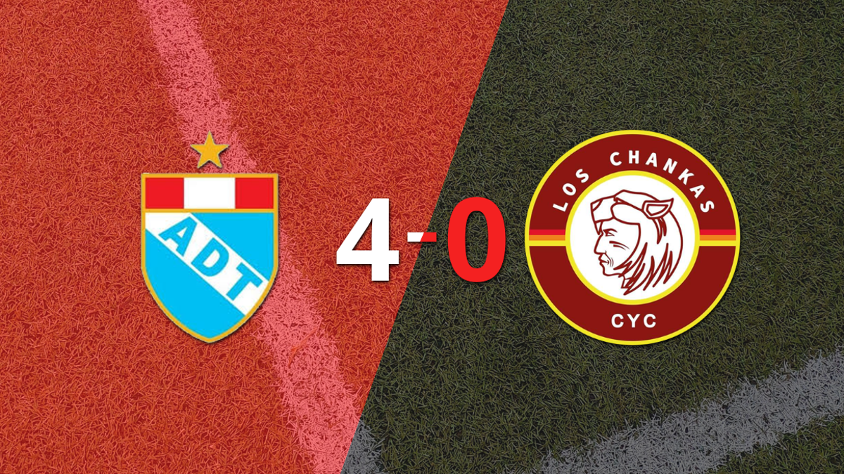 Liga 1: ADT de Tarma le pasó por encima 4-0 a Los Chankas con doblete de Jonathan Bauman