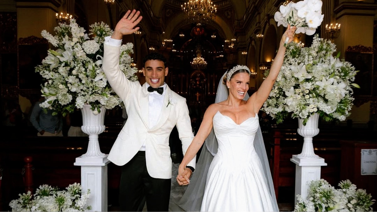 Alejandra Baigorria y Said Palao se casaron el 26 de abril de 2025 en la iglesia de San Pedro.